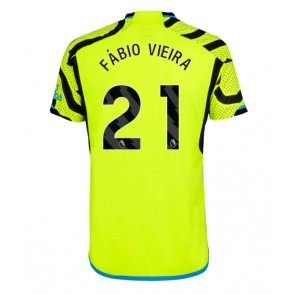 Arsenal Fabio Vieira #21 Bortatröja 2023-24 Kortärmad